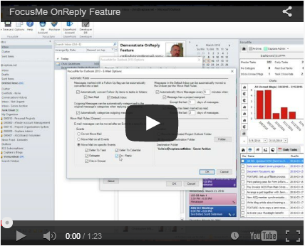 FocusMe Auto-Reply Video Capture