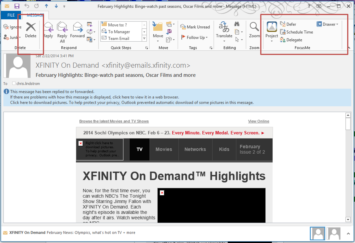 Processing Email - 5Ds