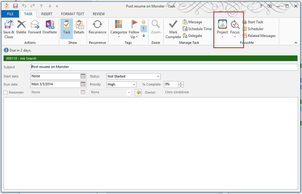 Task Organization